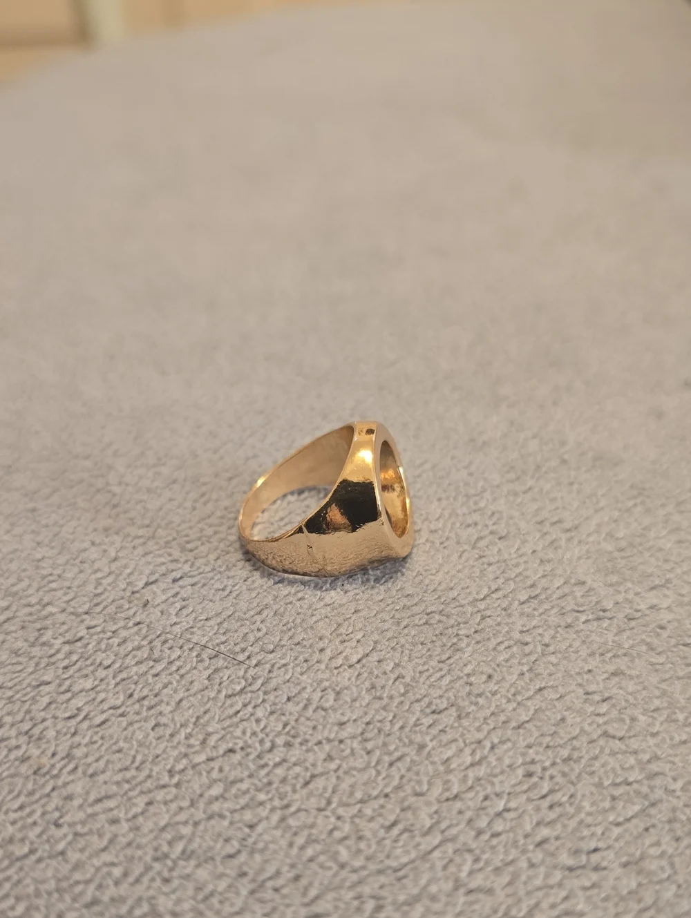 Gold Open Circle Statement Ring - Women Jewelry